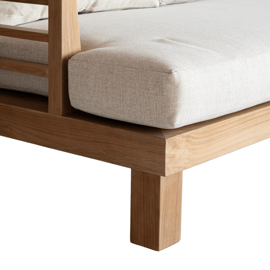 Canapé trois places Amaya | Sable