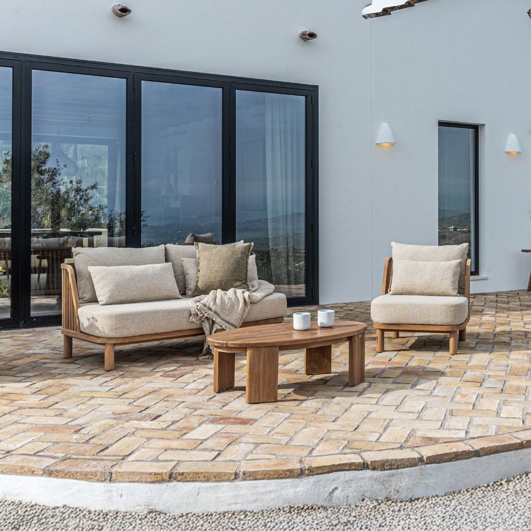 Canapé simple d'extérieur Bora