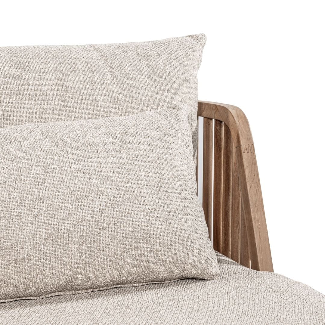 Canapé d'extérieur deux places Bora