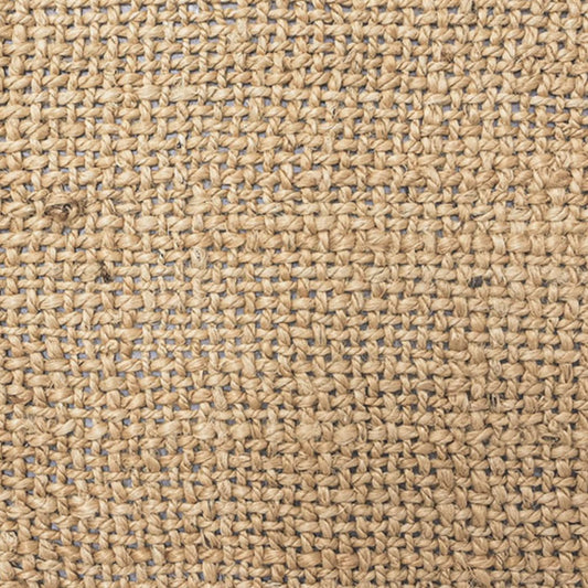 Set de table en jute tressé avec bordure contrastée, naturel