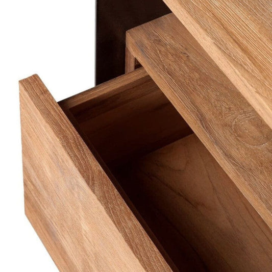 Meuble TV Cantik en teck recyclé | 180 x 40 cm