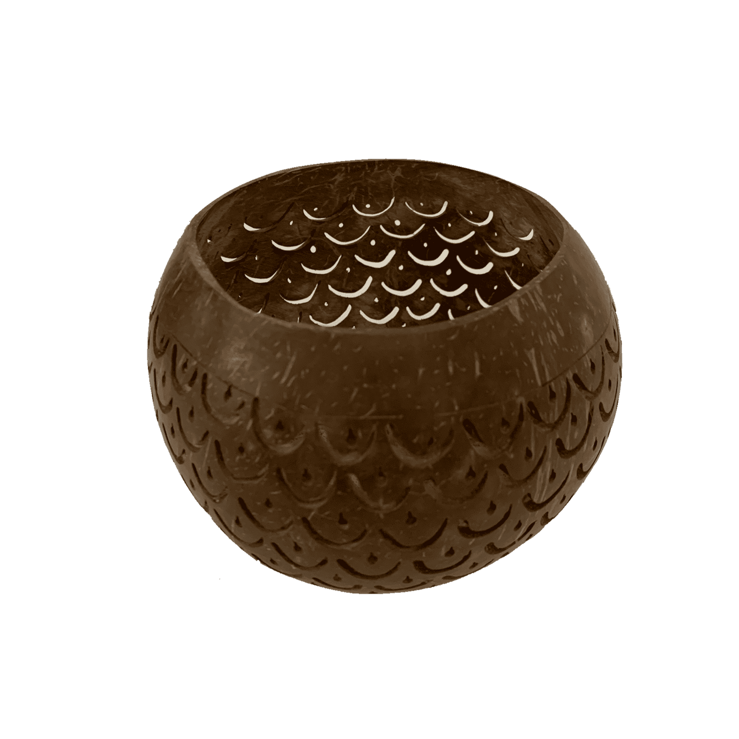 Bougeoir à thé à la noix de coco