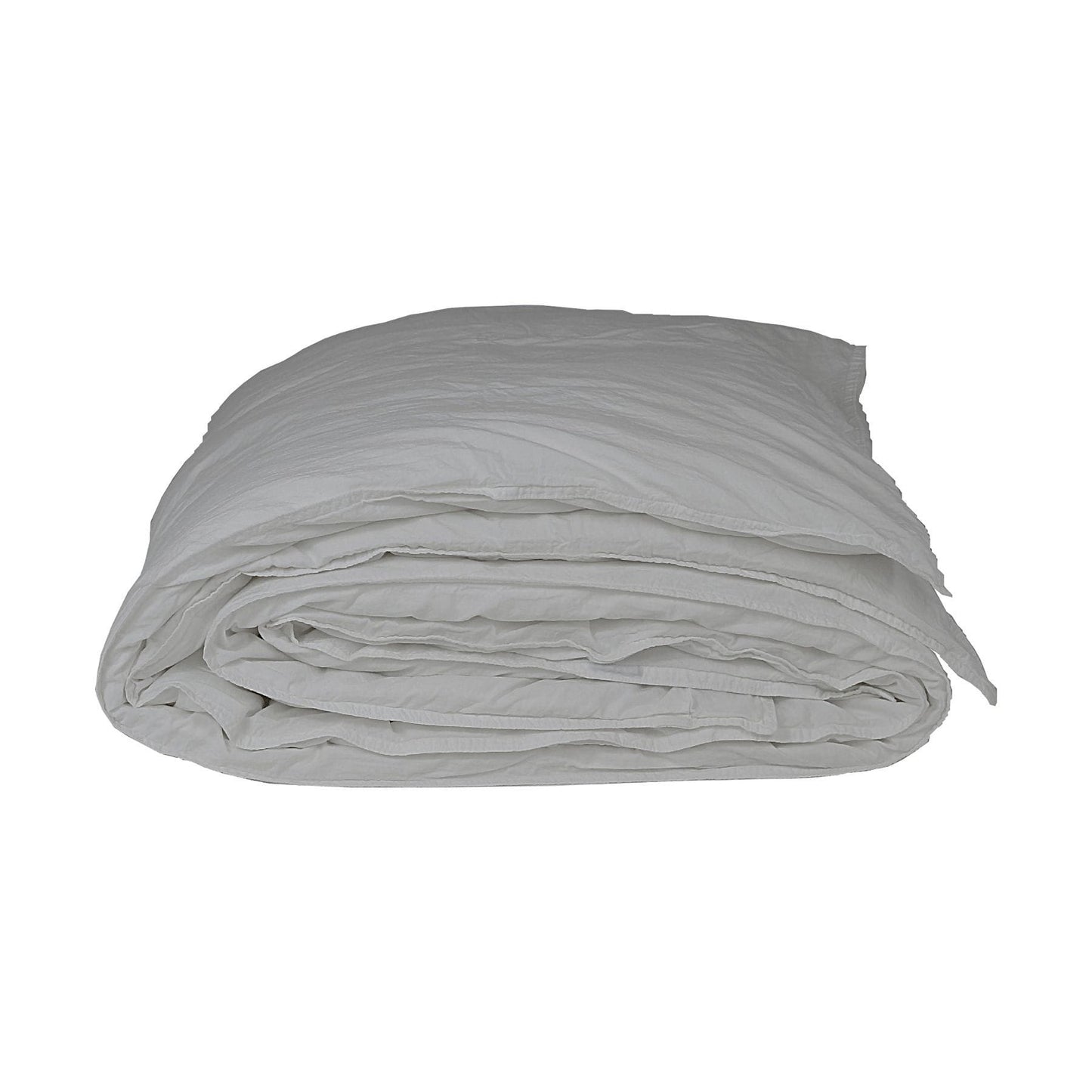 Housse de couette en coton | Gris clair