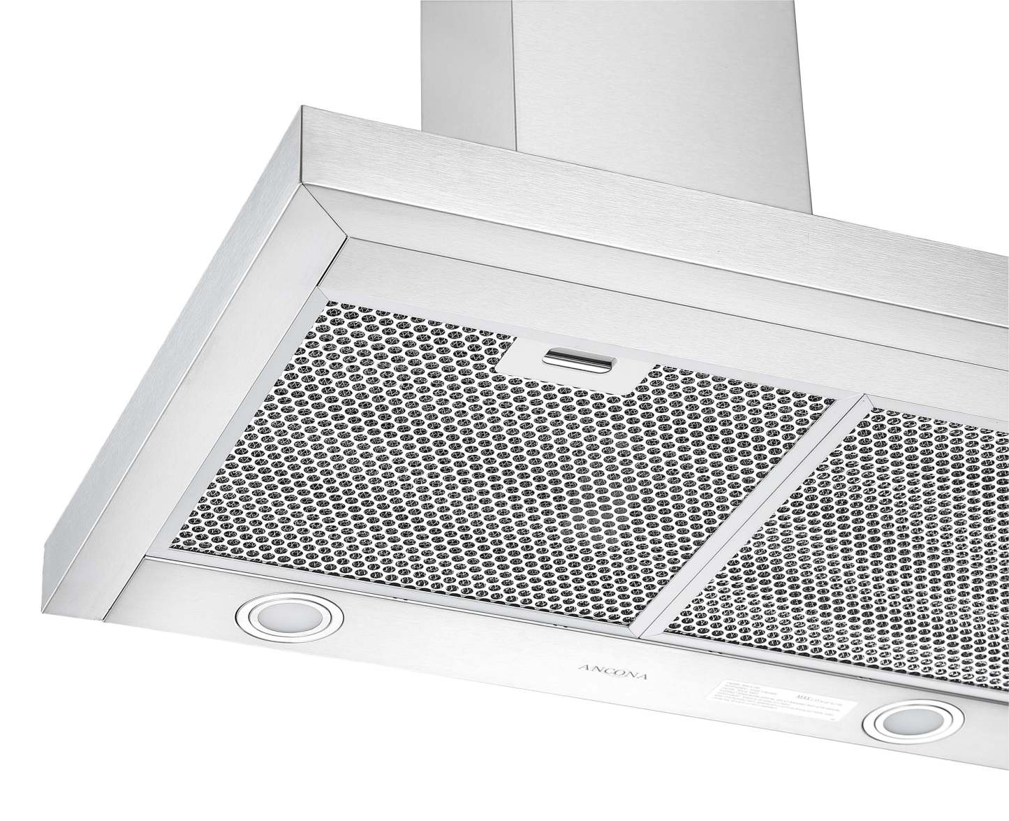 Ancona WRRV430 30 Hotte de cuisine pyramidale murale à évacuation arrière - AN-1595 | Hotte de cuisinière murale de style pyramidal Ancona de 30 po à ventilation arrière - AN-1595 | D77GFH8I