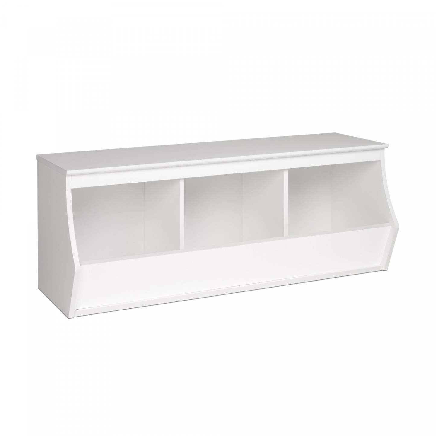 Monterey Stackable 3-Bin Storage Cubbie - Blanc|3 bacs de rangement empilables Monterey - blancs