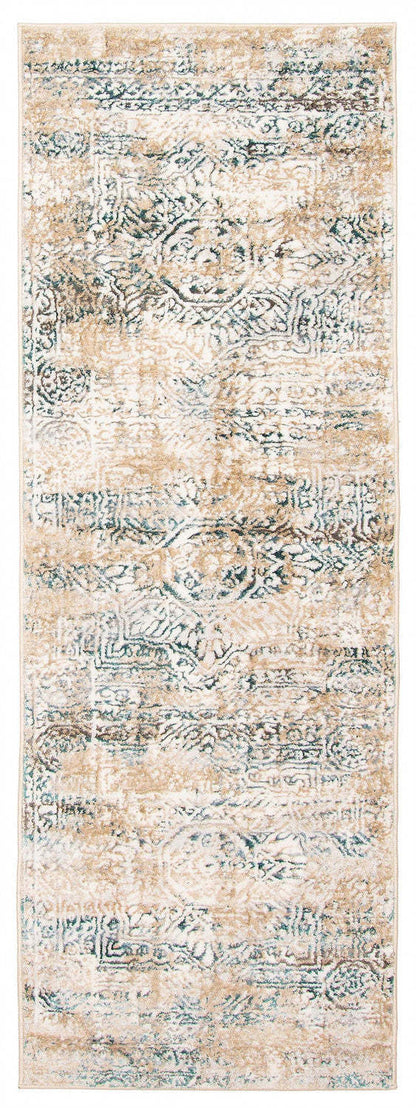 Zoe Ivory Area Rug - 2'8 x 8'2|Carpette Zoe ivoire - 2 pi 8 po x 8 pi 2 po