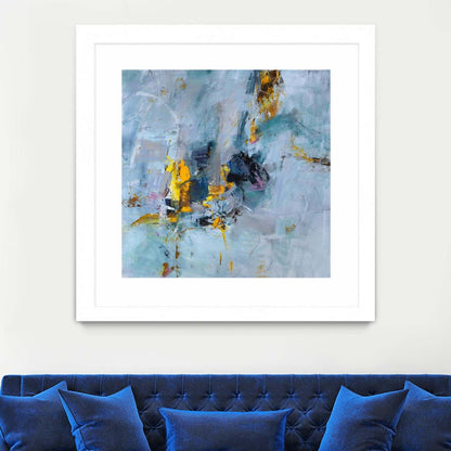 Prize Of The Day Matted and Framed White 30x30 Wall Art|Œuvre d’art murale encadrée blanche et mate « Prize Of The Day » 30 x 30