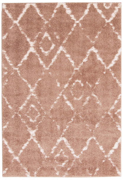 Serafina Pink Shag 3'11 x 6'0 Area Rug|Tapis à poil long Serafina rose 3 pi 11 po x 6 pi 0 po|D86F71ZO