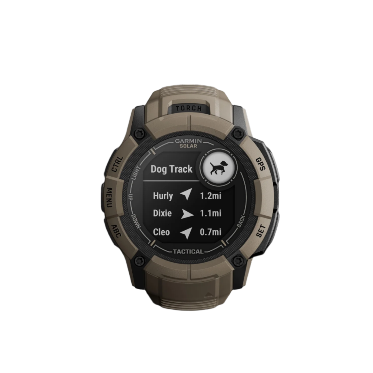 Garmin Instinct® 2x Solar Gps Montre Connectée - Suivi De La Santé Et De La Condition Physique Avec Multi-bande Gnss - Coyote T