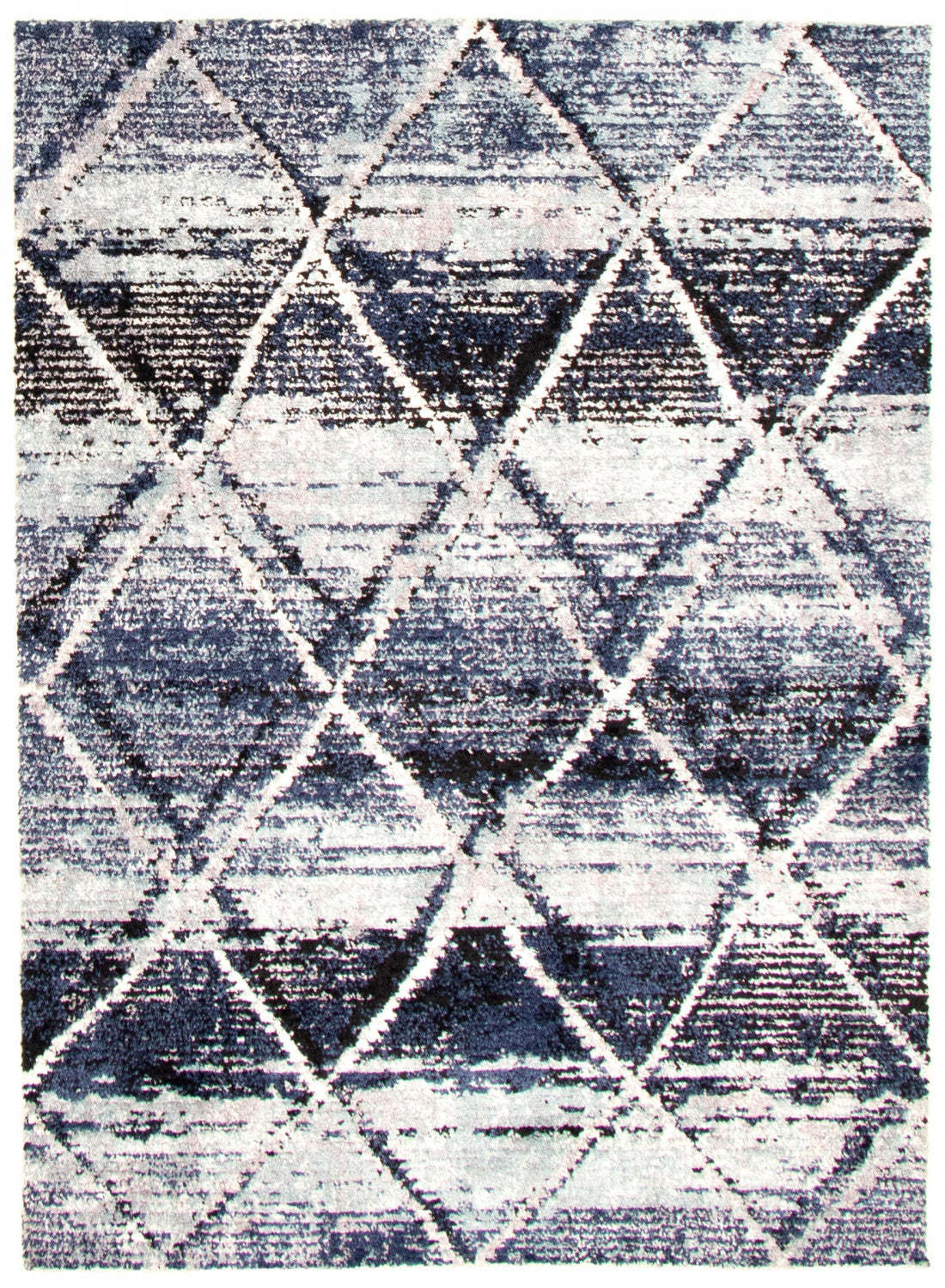Tapis Makondo Abstract Bleu - 201 x 290 cm | D28XJXMX
