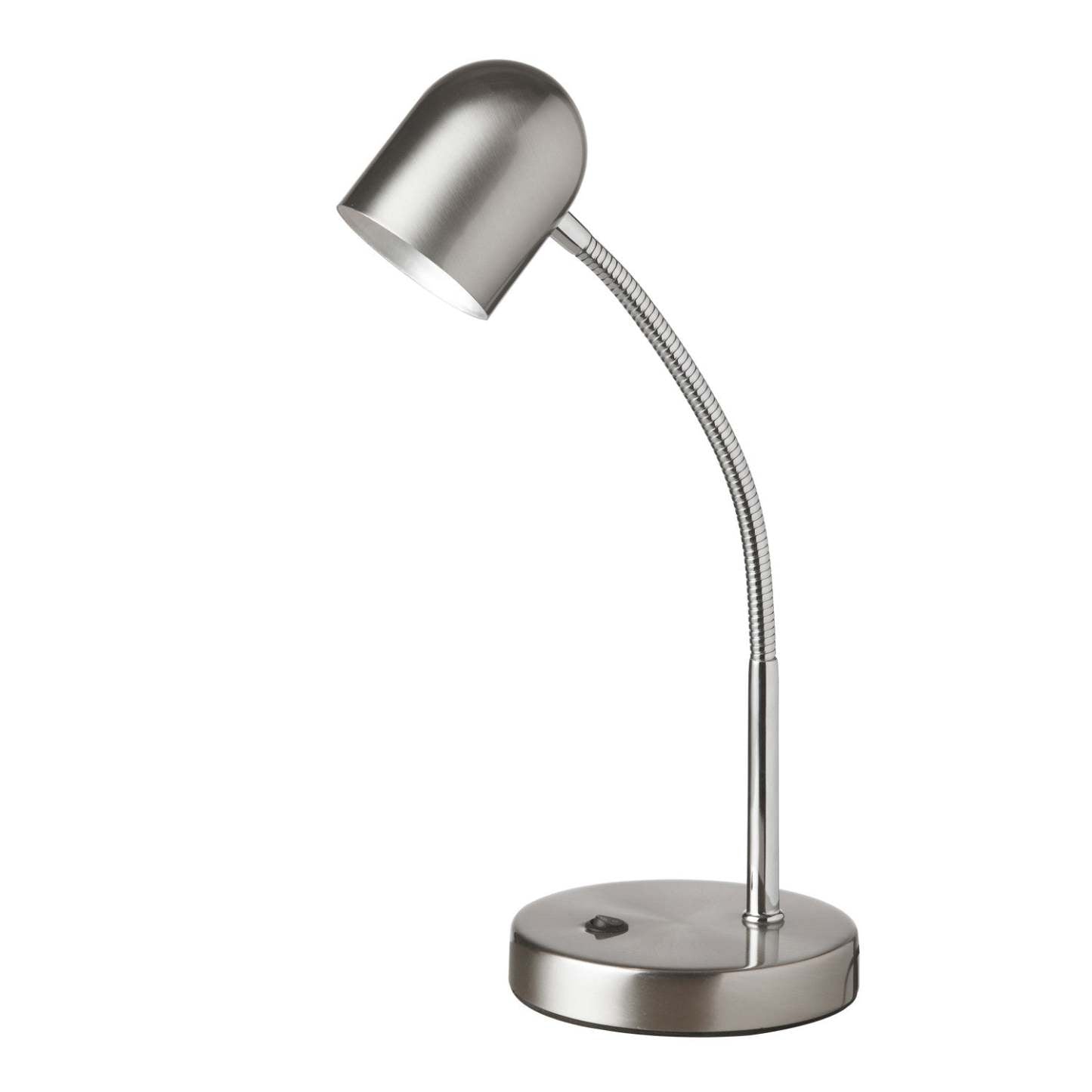 Lampe de table Dainolite 5w finition chrome satiné|Lampe de table de Dainolite avec ampoule LED de 5 W