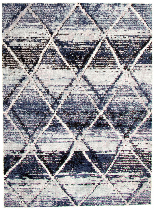 Tapis Makondo Abstract Blue - 244 x 305 cm | D279HZUD