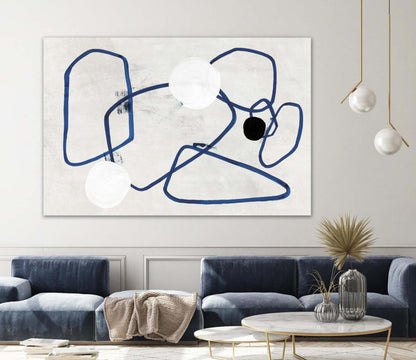 Midblue Ii Giant Art 84x54 Décoration murale|Œuvre d'art murale Giant Art « Midblue Ii » 84 x 54