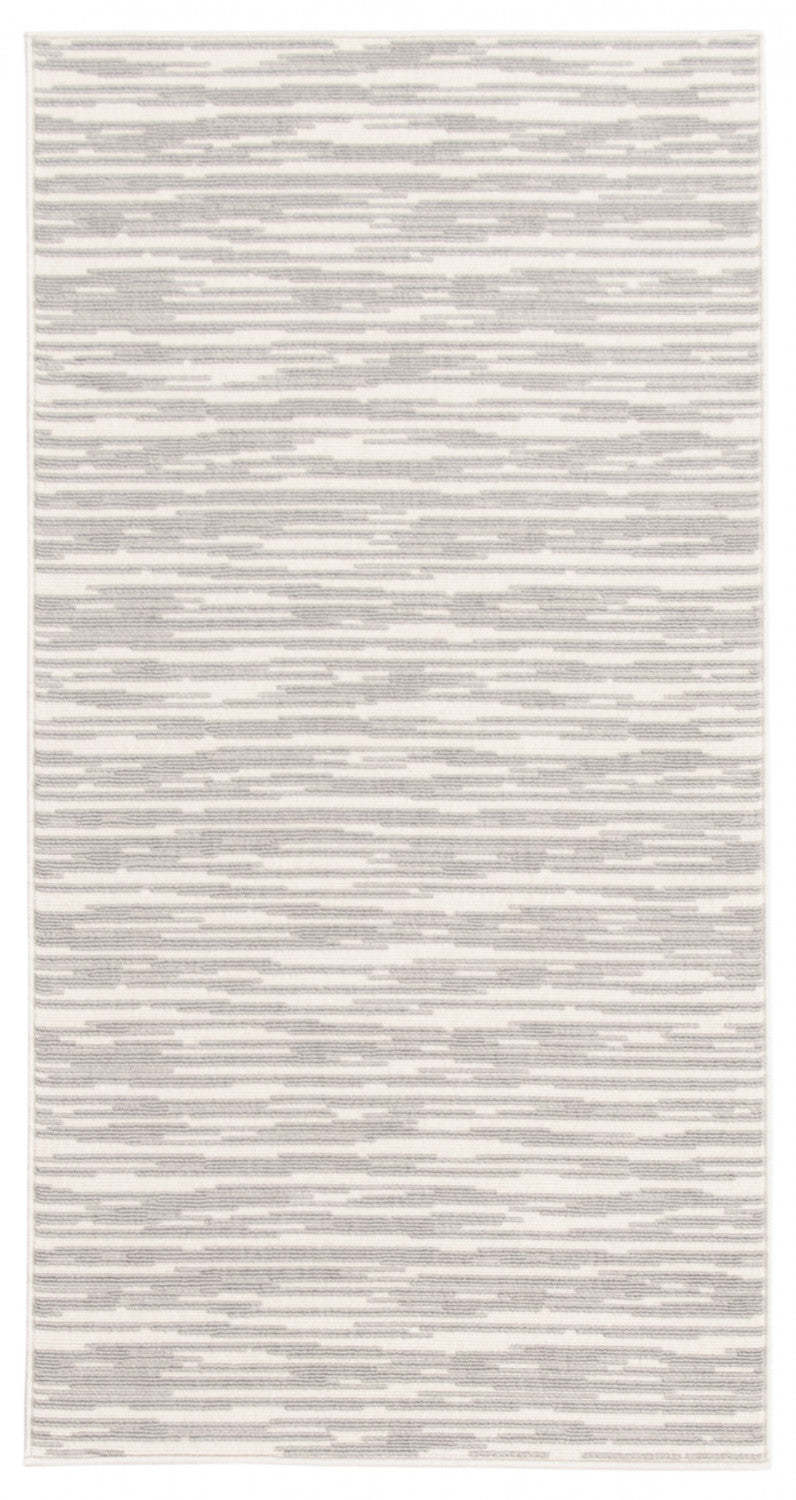Tapis Eadda gris clair 2'8 x 4'11 | D86F3F3M
