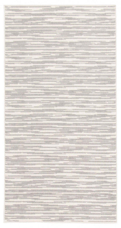 Tapis Eadda gris clair 2'8 x 4'11 | D86F3F3M