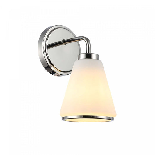 Zoey 1 Light Wall Sconce, Polished Nickel Lamp | Applique Murale Zoey A 1 lampe, Nickel Poli