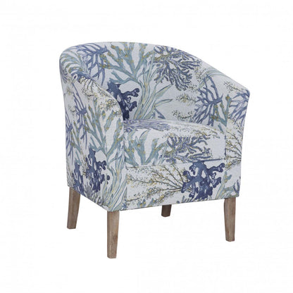 Simon Fabric Oceanside Accent Chair - Grey|Fauteuil d'appoint Simon en tissu Oceanside - gris