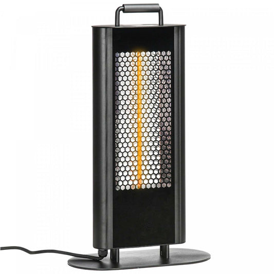 Outsunny Chauffe-terrasse Électrique Avec Éblouissement Ultra-faible Et 6 Réglages De Chaleur, 1200w Alliage D'Aluminium Frees|Outsunny Electric Patio Heater With Ultra-faible Eblouissement Et 6 Réglages De Chaleur, 1200w Aluminum Alloy