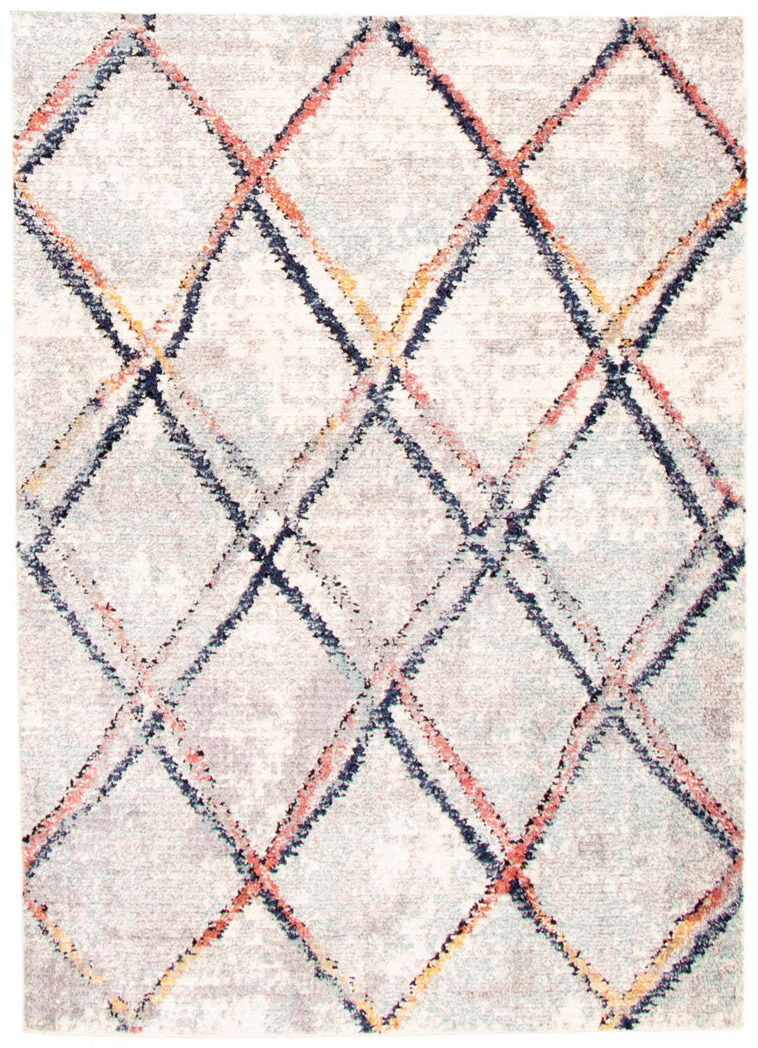 Tapis Makondo Abstract Ivoire - 244 x 305 cm | D26T0NMF
