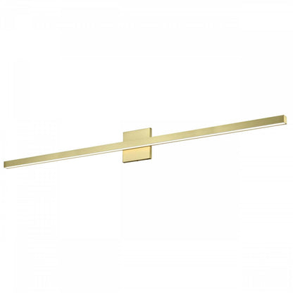 Dainolite Arandel Vanity Light 36w LED Aged Brass Frosted Acrylique Diffuseur Lampe|Lumière de coiffeuse Arandel de Dainolite en acrylique givré qui diffuse la lumière, avec fini laiton vieilli et ampoule à DEL de 36 W