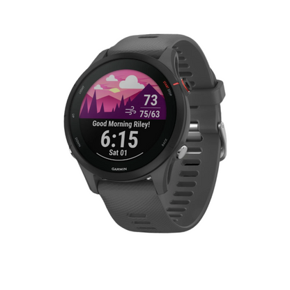 Garmin Forerunner® 255 Gps Smartwatch - Daily Health Monitoring W/ 14-day Battery Life - Slate Gray|Montre Intelligente Gps Garmin Forerunner® 255 - Suivi De La Santé Quotidienne Avec Une Autonomie De B
