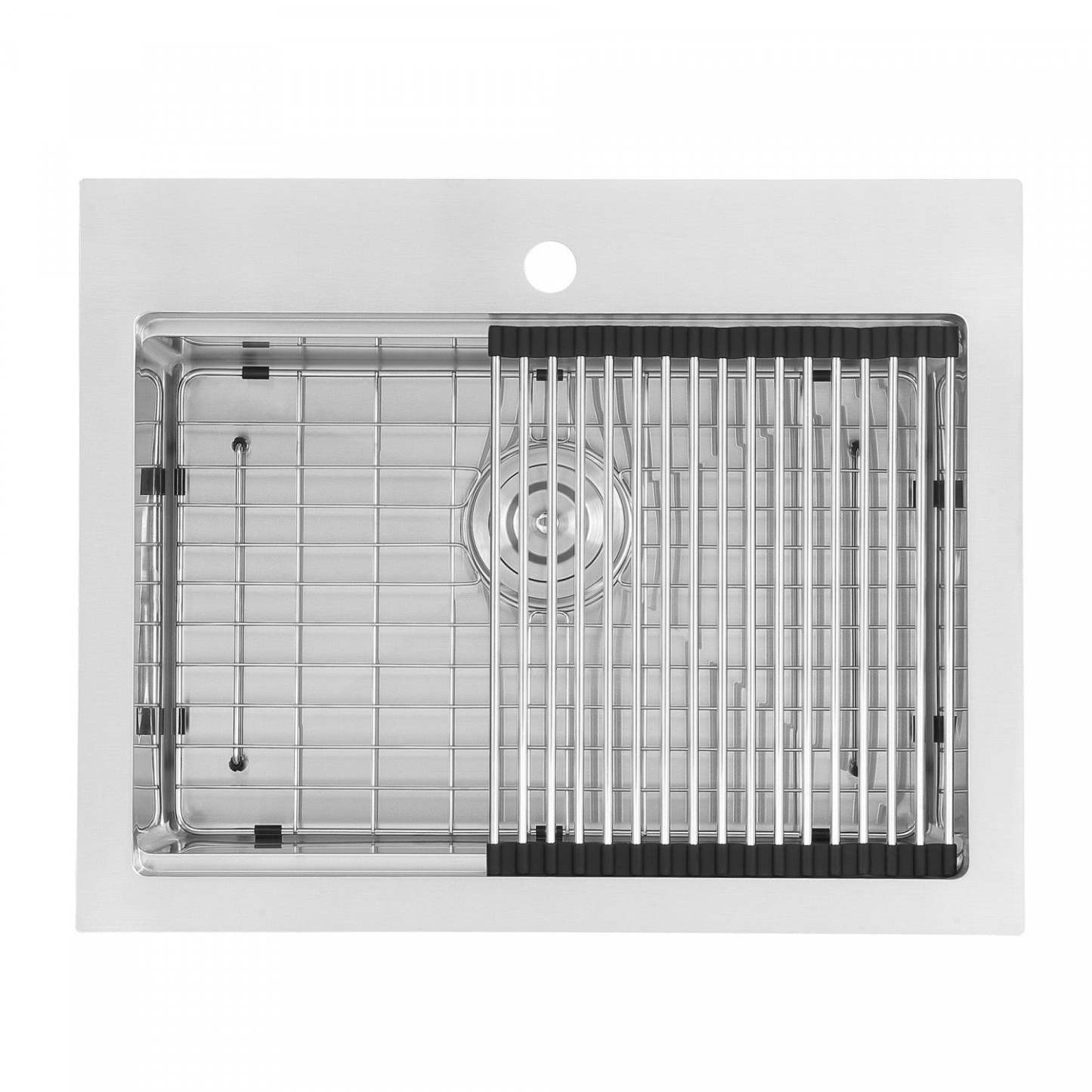 Ancona 25 Dual Mount Workstation Kitchen Sink - AN-33103|Évier de cuisine poste de travail sous plan ou en surface Ancona de 25 po - AN-33103|D77GKZCQ