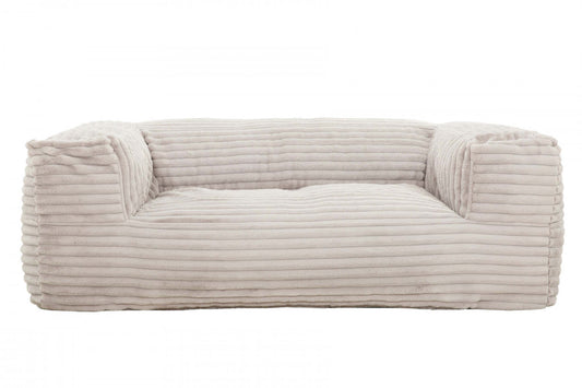 Sealy Redd Corduroy High Density Foam Bean Bag Sofa Chair - Taupe|Fauteuil poire de type canapé Redd de Sealy en velours tricoté avec mousse à haute densité - taupe