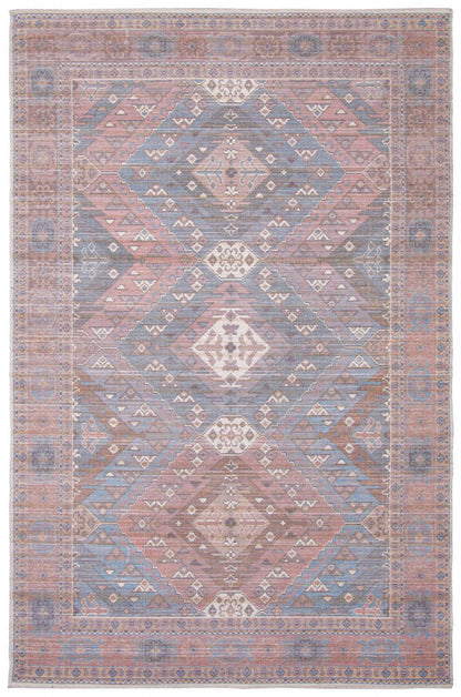 Tapis Samia Bleu 5'3 X 8'0 Tapis|Tapis Samia bleu 5 pi 3 po x 8 pi 0 po