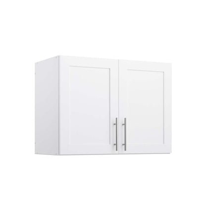 Armoire de rangement murale empilable Prepac Elite 32 - Blanc|Armoire de rangement murale empilable Elite de Prepac de 32 po - blanche