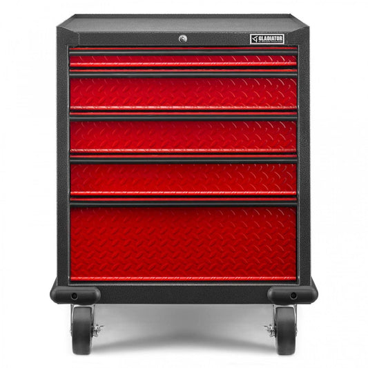 Gladiator Premier Gear Drawer - Red Tread|Tiroir GearDrawer de série Premier de Gladiator - bande de roulement rouge