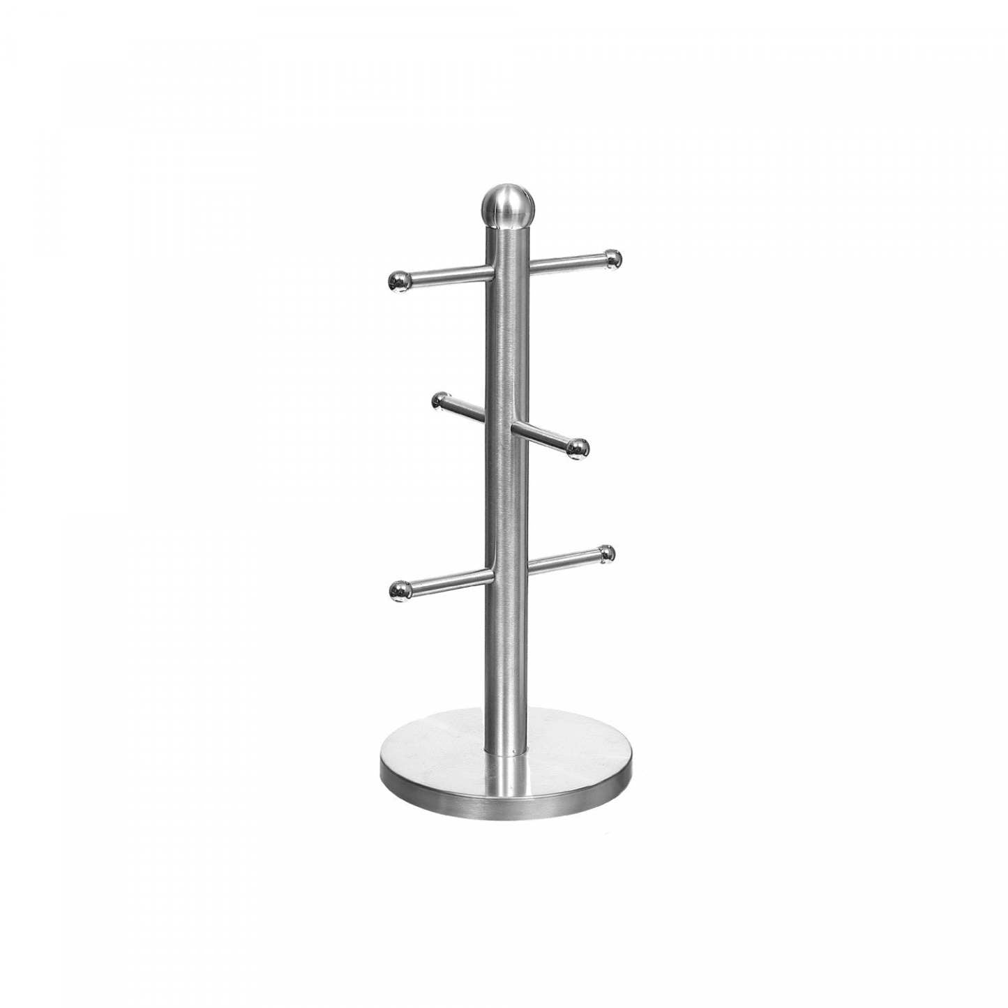 Support pour tasses rond en acier inoxydable|Stainless Steel Round Mug Stand