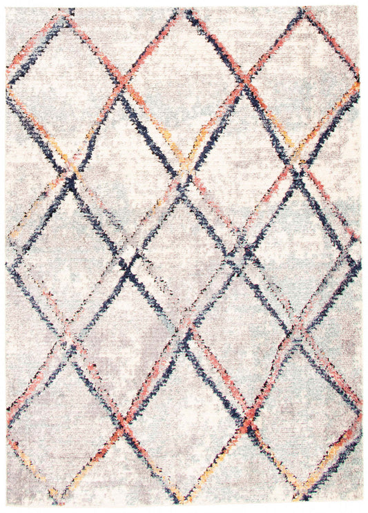 Tapis Makondo Abstract Ivoire - 201 x 290 cm | D29EJSW2