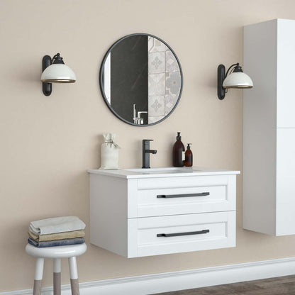 Miroir Halpert Black 24|Miroir Halpert de 24 po noir