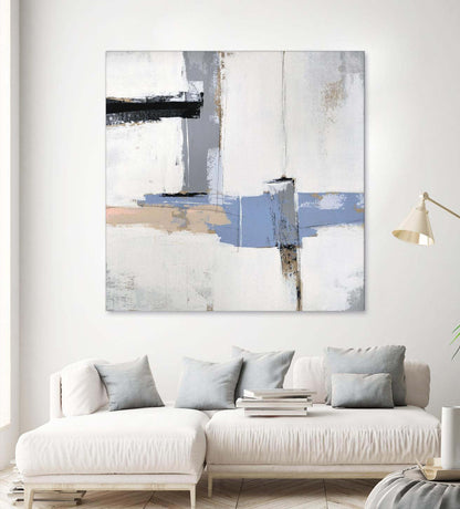 Œuvre murale géante « Broken Edges I » 54 x 54