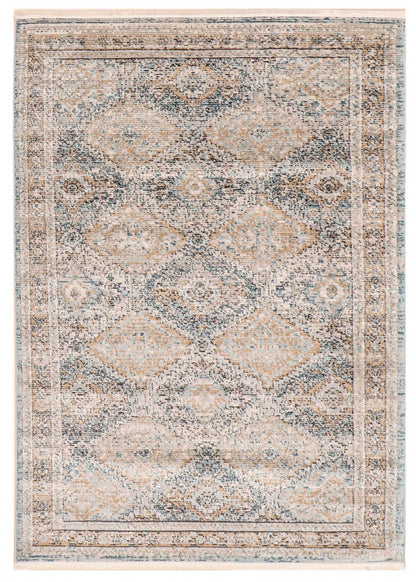 Tapis Leandra taupe/bleu 6'7 X 9'6 Tapis|Carpette Leandra taupe/bleue 6 pi 7 po x 9 pi 6 po|D86FIFSE