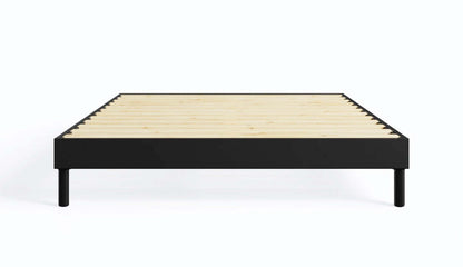 Cadre de lit plateforme en métal pour très grand lit Essential Smart Base - Noir | Cadre de très grand lit plateforme Smart Base Essential en métal - noir
