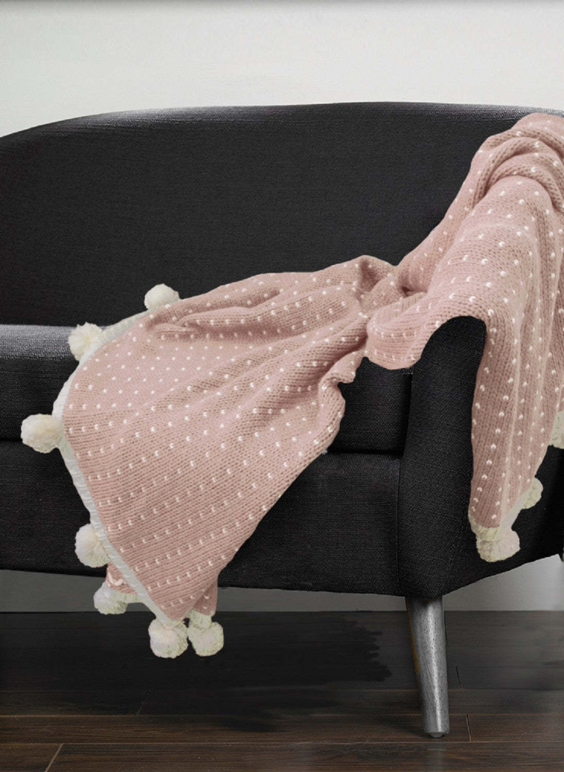 Jeté Airdrie 50x60 Azéléa | Jeté Airdrie 50 po x 60 po azélée