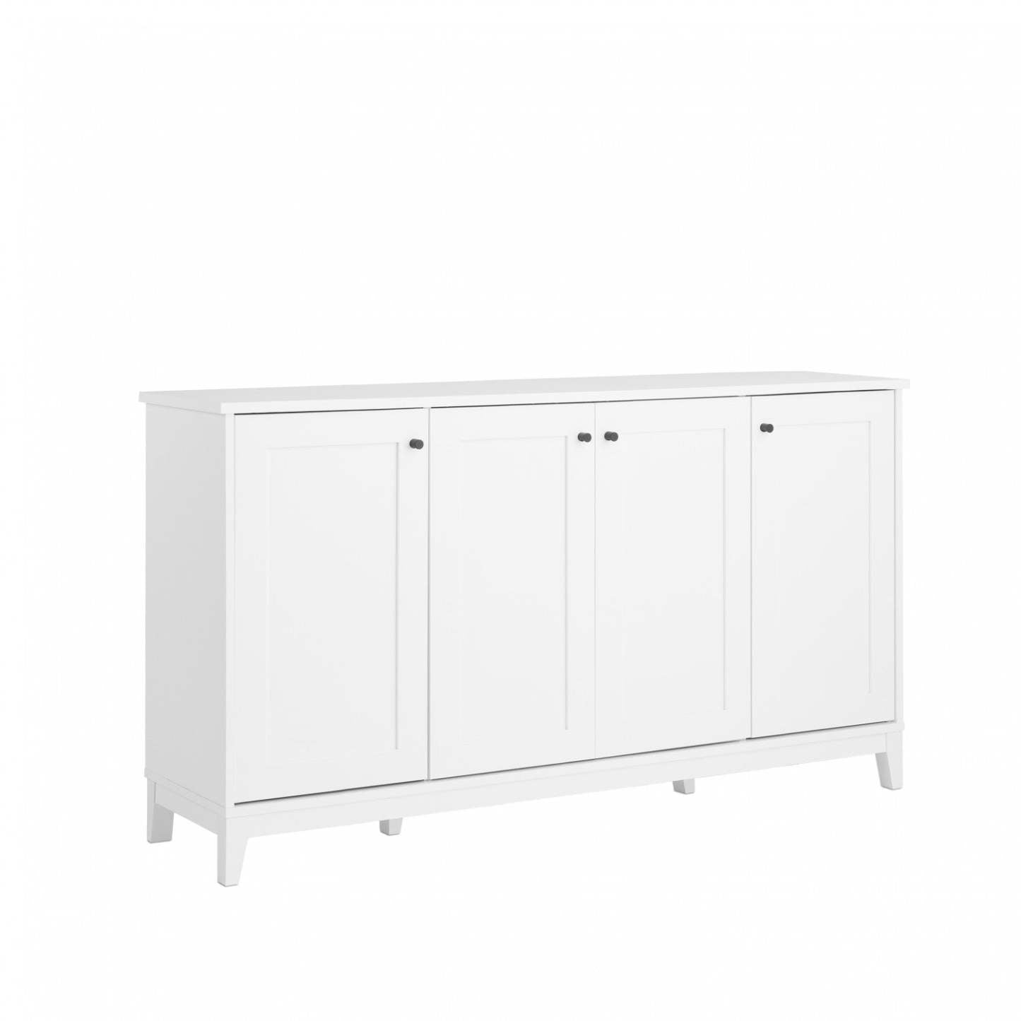 Prepac Yaletown 4-Door Buffet Console - Blanc|Console Yaletown de Prepac à 4 portes - blanche