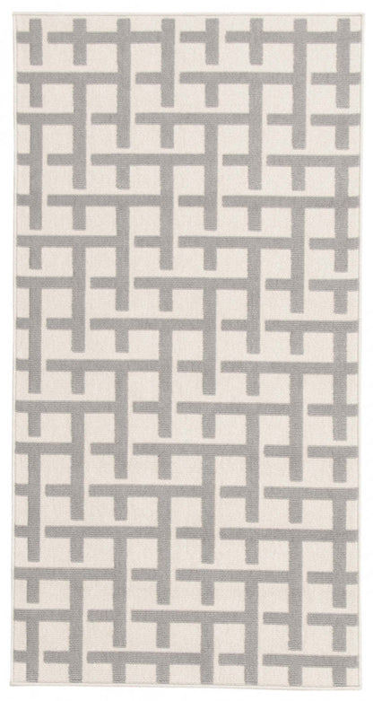 Tapis Brangane gris clair 2'8 x 4'11 | D86FHA34