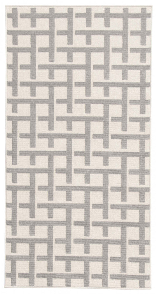 Tapis Brangane gris clair 2'8 x 4'11 | D86FHA34