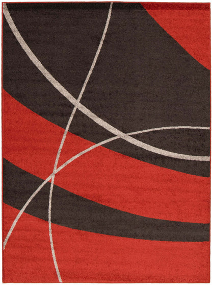 Carson Red Area Rug - 7'10 x 10'2|Carpette Carson rouge - 7 pi 10 pox 10 pi 2 po| D2AQWOI4