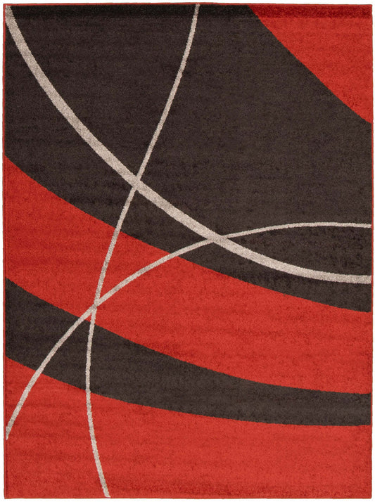 Carson Red Area Rug - 7'10 x 10'2|Carpette Carson rouge - 7 pi 10 pox 10 pi 2 po| D2AQWOI4