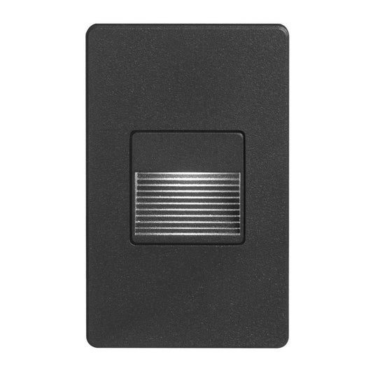 Dainolite Bella LED Step/Wall Light 3.3w Noir|Lampe d'escalier et murale Bella de Dainolite avec fini noir et ampoule à DEL de 3,3 W