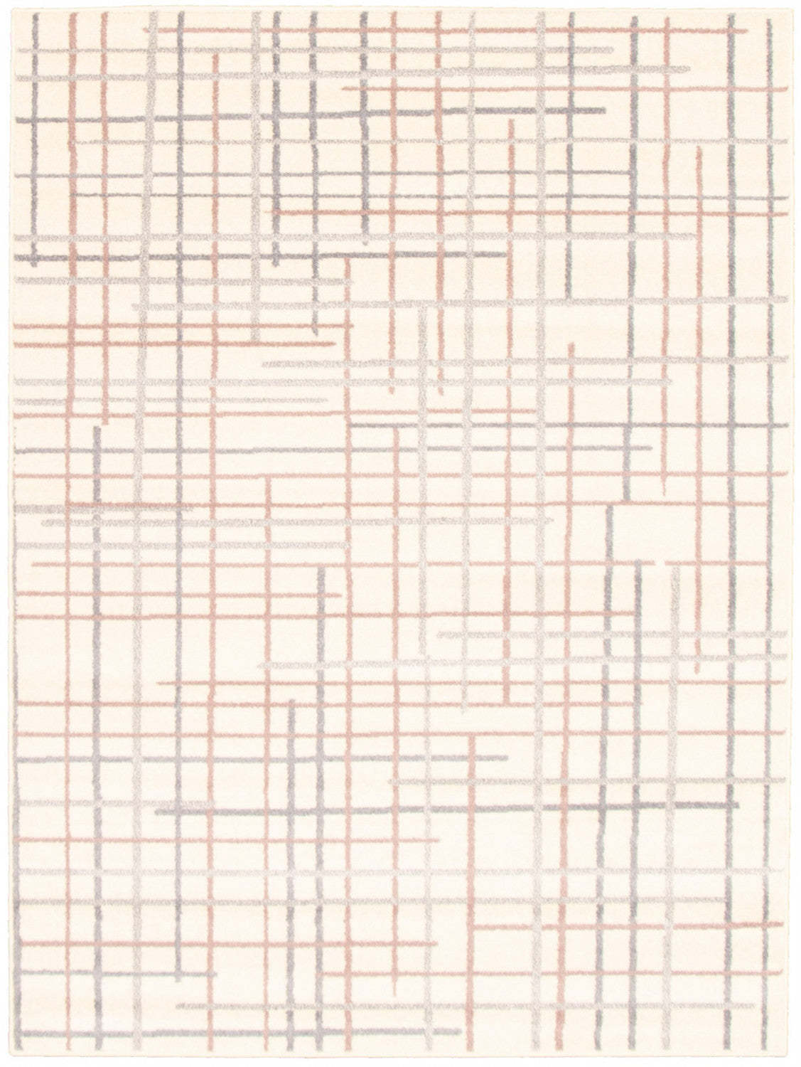 Tapis Taite crème-argent - 3'11 x 5'7|Carpette Taite crème-argent - 3 pi 11 po x 5 pi 7 po| D29WJN1J