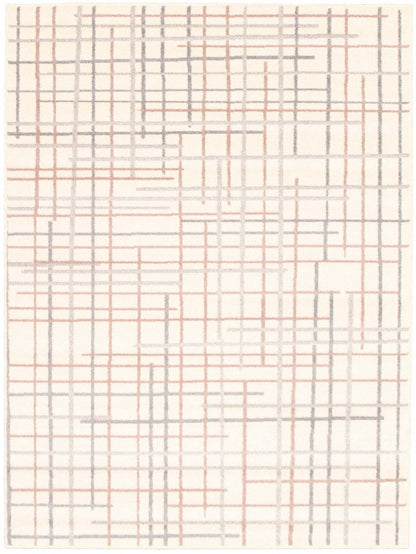 Tapis Taite crème-argent - 3'11 x 5'7|Carpette Taite crème-argent - 3 pi 11 po x 5 pi 7 po| D29WJN1J