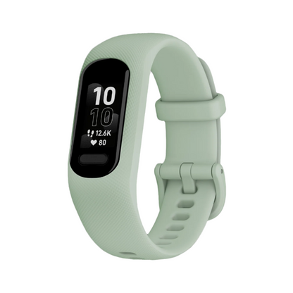 Garmin Vivosmart® 5 Montre Connectée Gps - Suivi D'activité Avec Boîtier Noir Et Bracelet En Silicone Cool Mint