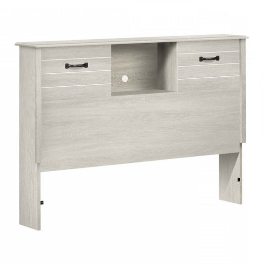 Tête de lit bibliothèque Ulysses - Winter Oak|Tête de lit bibliothèque Ulysses - chêne hivernal|D83GMRZU