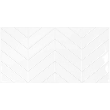 Smart Tiles peler et coller 2 feuilles 23 x 12 Dosseret - Bloc Chevron