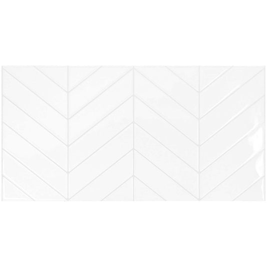 Smart Tiles peler et coller 2 feuilles 23 x 12 Dosseret - Bloc Chevron