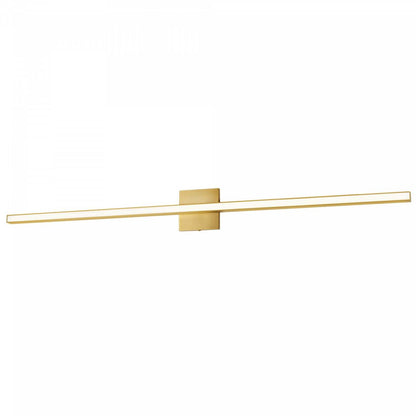 Dainolite Arandel Vanity Light 36w LED Aged Brass White Acrylique Diffuseur Lampe|Lumière de coiffeuse Arandel de Dainolite en acrylique blanc qui diffuse la lumière, avec fini laiton vieilli et ampoule à DEL de 36 W